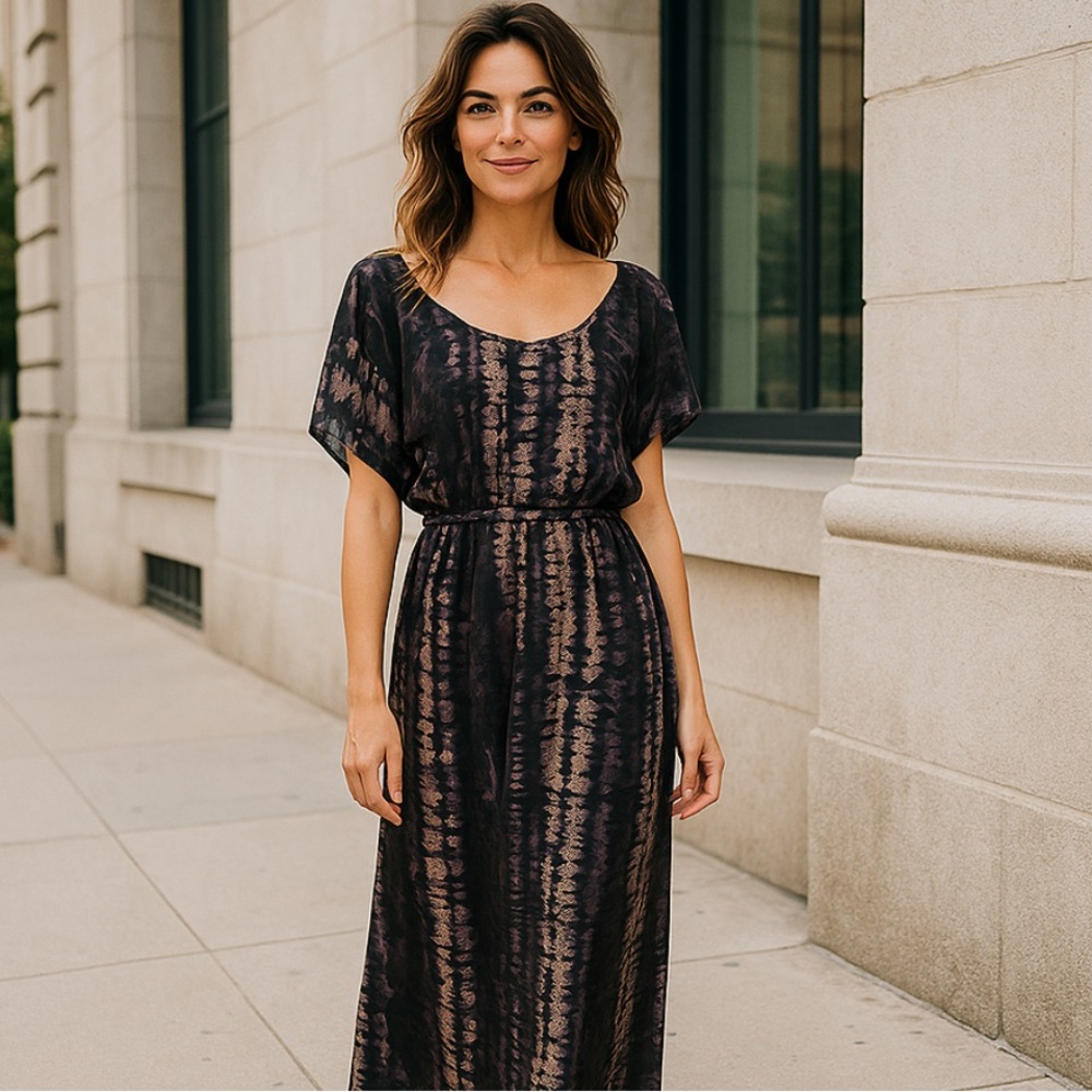 Loop 18 gorgeous sheer maxi dress/ coverup